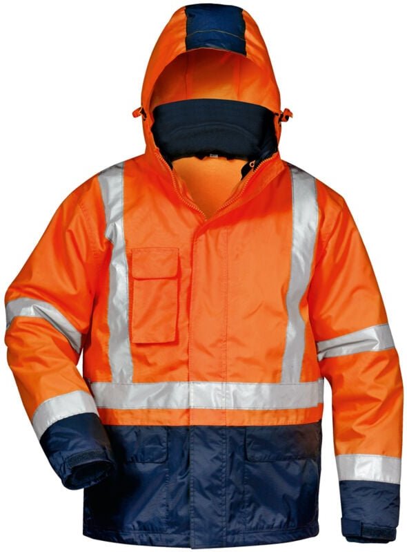 Gr .4XL (70/72) UDO 3IN1 WARNSCHUTZJACKE ORANGE/MARINE orange UDO 3IN1 HIGH