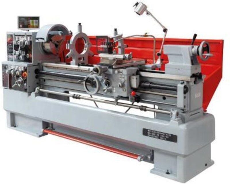 Schwere Metalldrehbank Mit Digitalanzeige 400v Holzmann Ed1500indig80