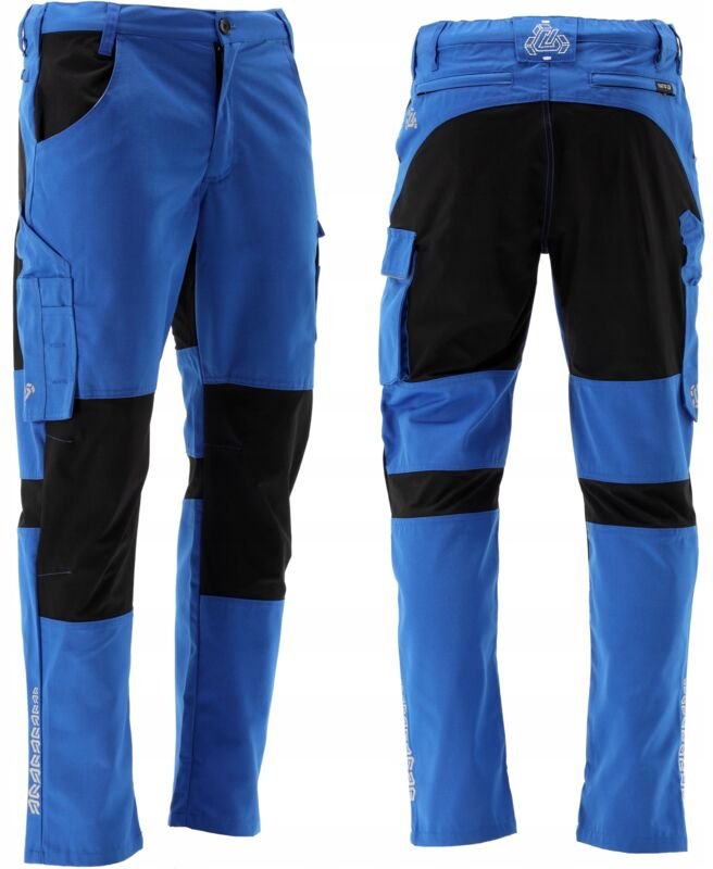 Arbeitshose SERWAL 4-Way STRETCH blau/schwarz Gr. S