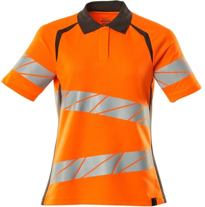 Mascot Damen-Polo-shirt 19093-771-1418 Gr. M hi-vis orange/dunkelanthrazit