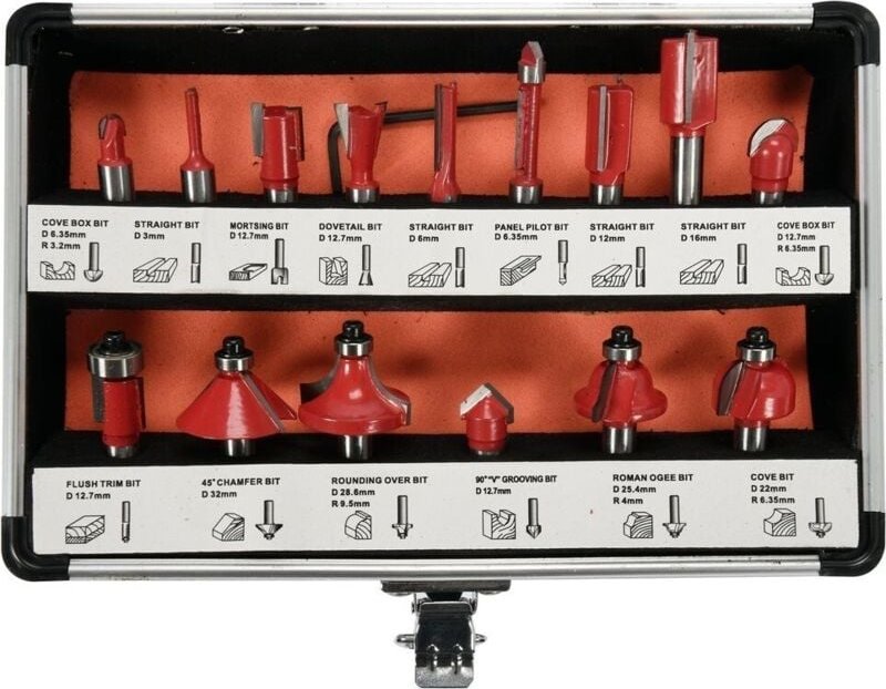 Yato - Set mit 15 Holzschneidern YT-68002