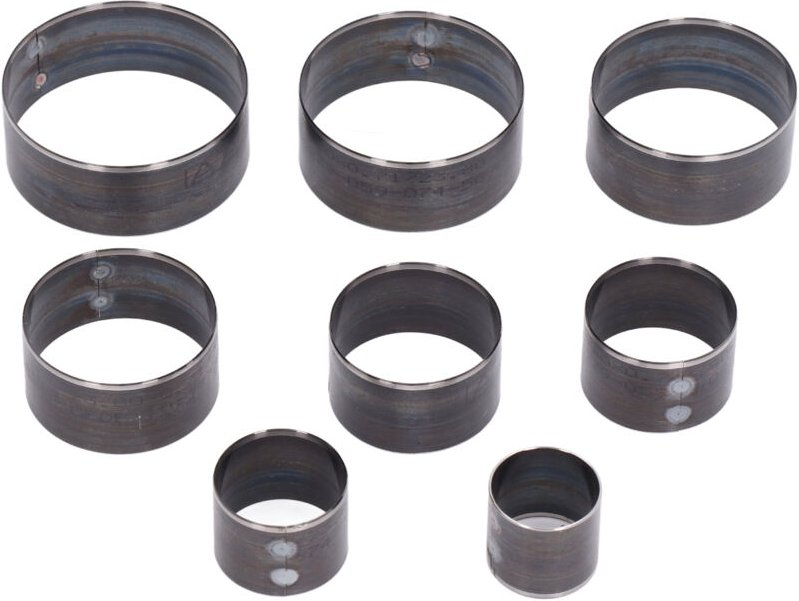 Eosnow 8 Stück runde Stanzwerkzeuge aus legiertem Stahl zur Verhinderung von Verformungen für Leder, 25–60 mm