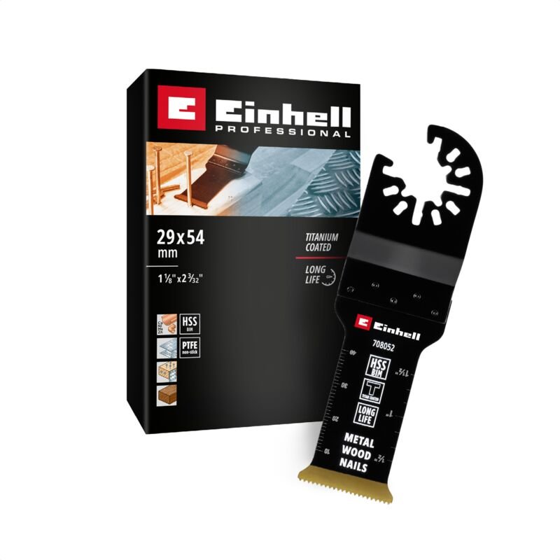 Einhell - 708052 Tauchsägeblatt bim-ti, 29mm Bimetall Tauchsägeblatt 29 mm 1 St.
