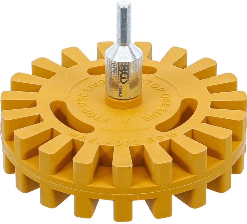 Bgs Technic - Folienradierer mit Lamellen ø 100 mm