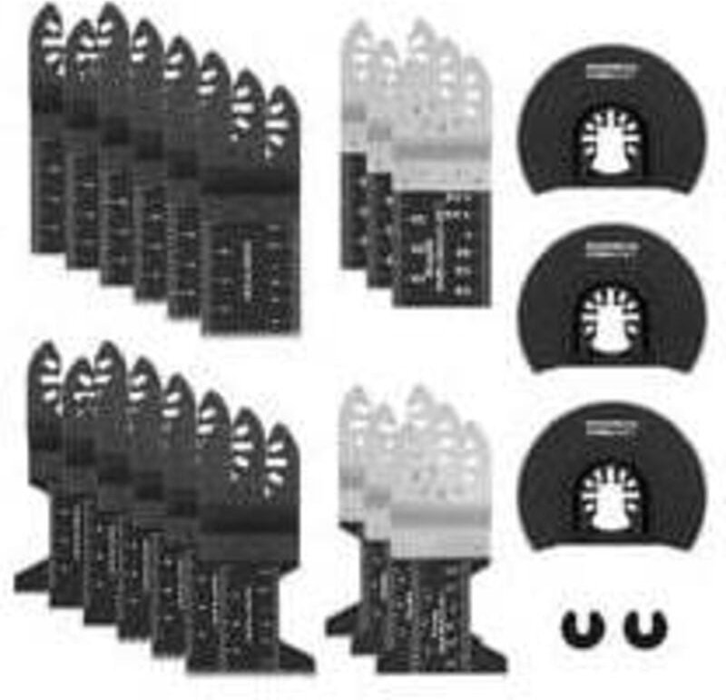 Multifunktionswerkzeug-Sägeblattset, oszillierende Sägeblätter für Metall/Holz, 23-teiliges Multifunktionswerkzeug-Sägeb...