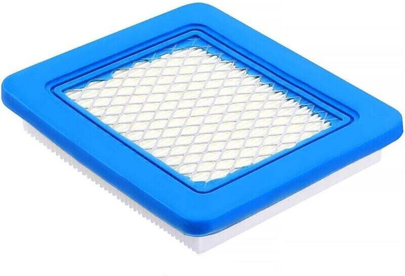 Stück Luftfilterpatrone 491588S, Rasenmäher-Luftfilter, blauer Rasentraktor-Luftfilter, kompatibel mit Briggs & Stratton...