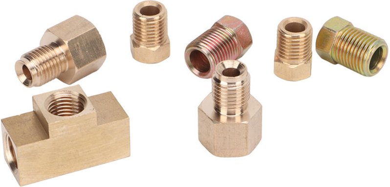 Universeller Inline-Hydraulik-Bremslichtschalter-Satz aus ABS-Metall. Universeller Inline-Hydraulik-Bremslichtschalter-S...