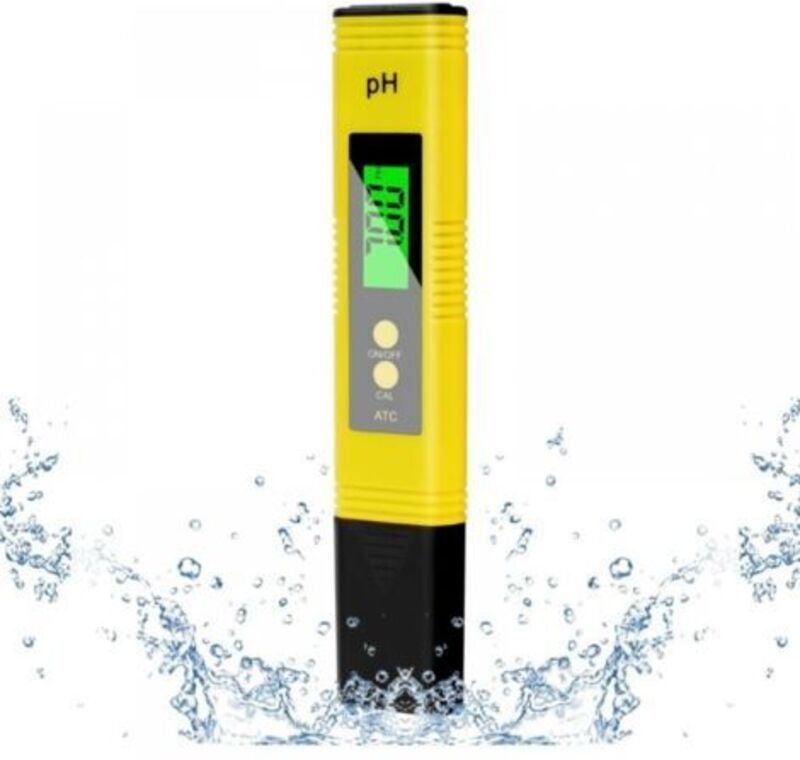 4 in 1 Ph Meter, pH-Messgerät-Tester, pH-Tester, pH-Messgerät mit LCD-Bildschirm, hochpräzise Auflösung 0,01, pH-Messger...