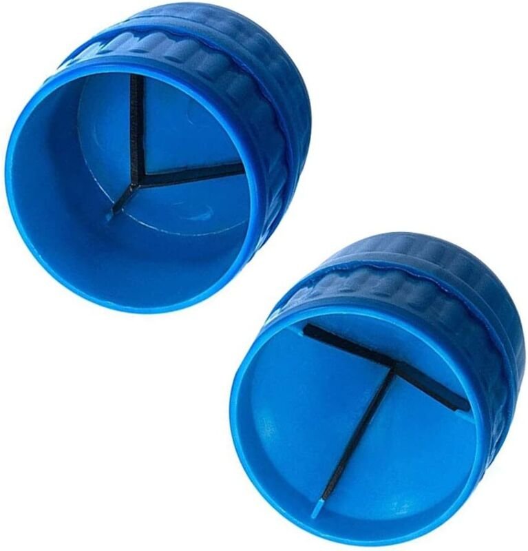 Universeller Rohrentgrater für Innen- und Außenrohre, Mehrschicht-Rohrentgrater mit Stahlklingen, CT-208 Blau