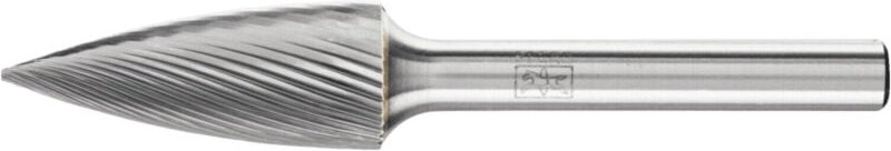 PFERD Hartmetall Frässtift Spitzbogen SPG Ø 12x30mm Schaft-Ø 6 mm Z5 universal fein