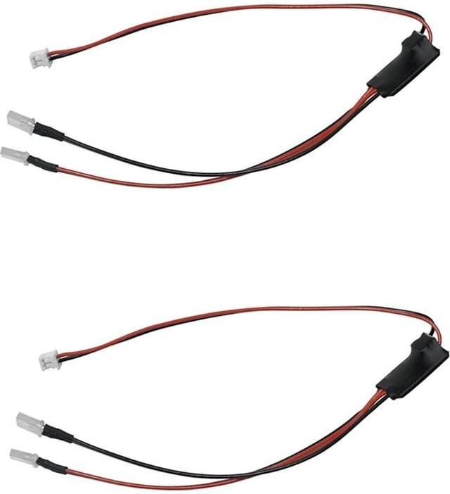 Tlily - 2 LED-Licht für hbx 901 901A 903 903A 1/12 rc Car Upgrades Teile Ersatzteile ZubehöR