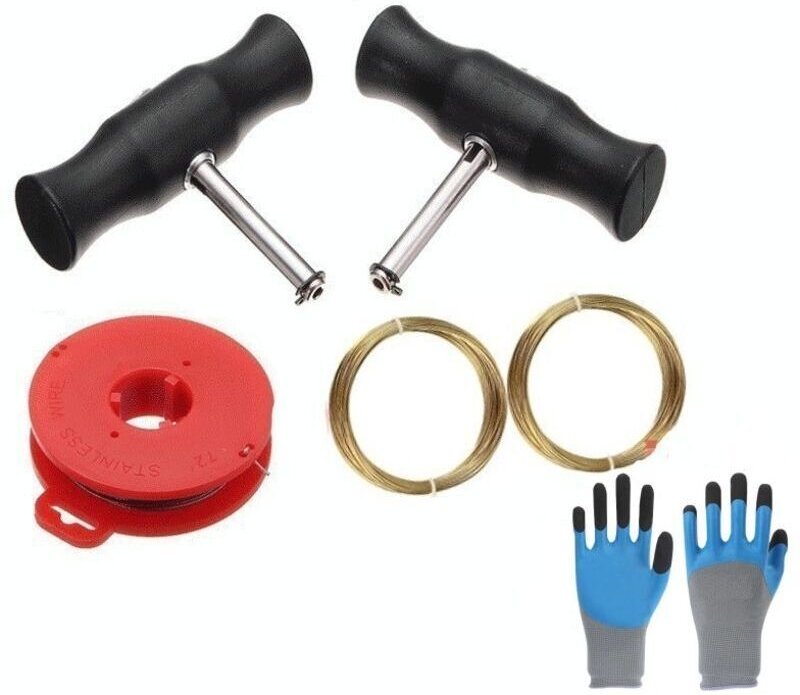 5-teiliges Universal-Windschutzscheiben-Ausbauwerkzeug-Set, Windschutzscheiben-Reparaturset, 2 Windschutzscheiben-Ausbau...