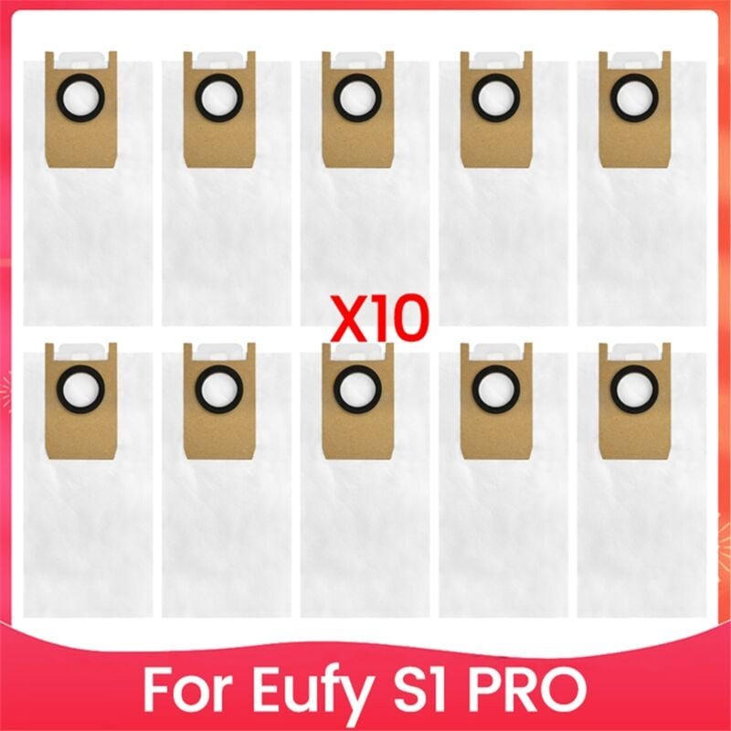 10-teiliges Staubbeutel-Set für S1 Pro Roboterstaubsauger und Wischzubehör
