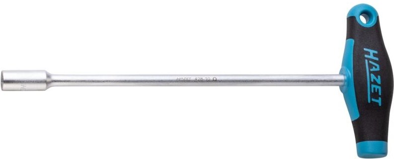 Hazet Steckschlüssel, mit T-Griff, Außen-Sechskant Profil, 10 mm, 230 mm