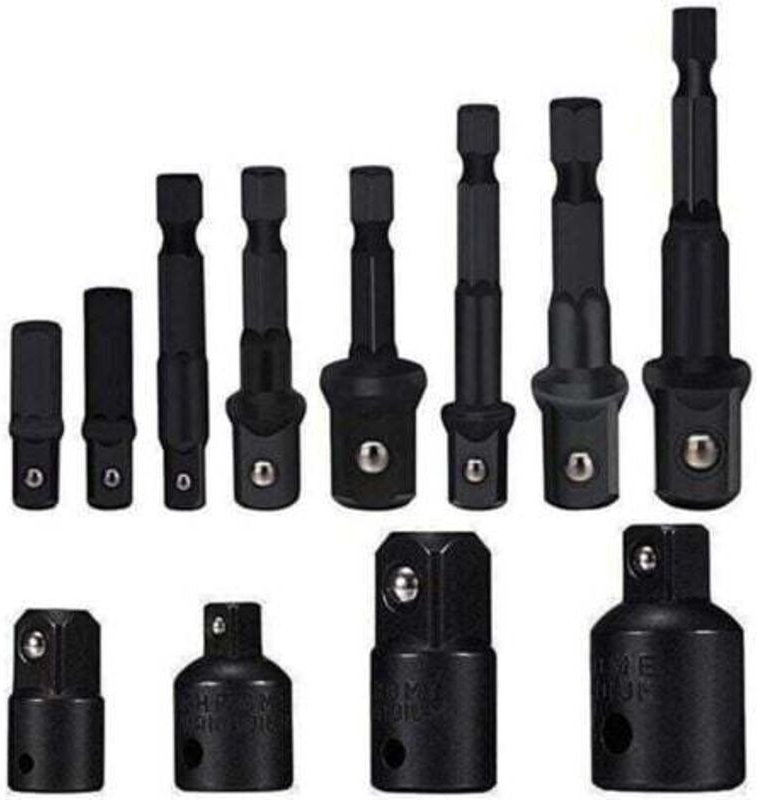 (8-teiliges) Ratschen- und Steckschlüssel-Adapterset, Sechskant-Steckschlüssel-Adapterset, Steckschlüssel-Adapterset, 4-...