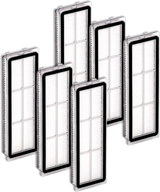 (6 Stück) HEPA-Filter kompatibel mit X10/S10 Plus/L10S Ultra, Ersatzfilter