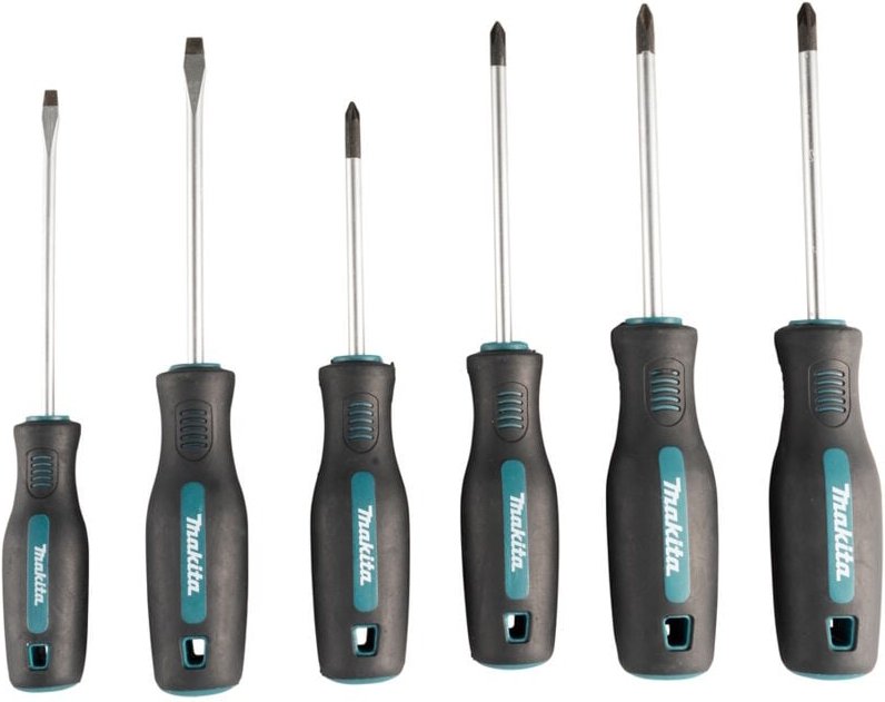 Set de tournevis 6 pcs. - Makita