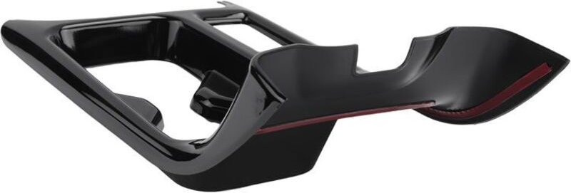 Auto Mittelkonsole im Schwarz GläNzend Wasserbecherhalter Dekoration Abdeckung Verkleidung Aufkleber für HR-V Vezel 2021...