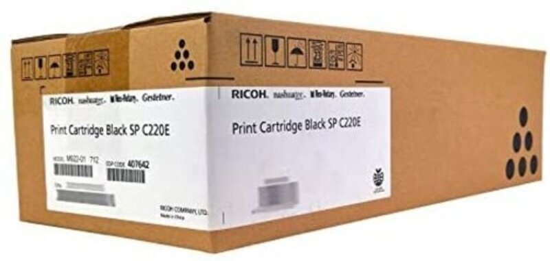 Ricoh Toner C220E black 407642 2.000 Seiten (407642)