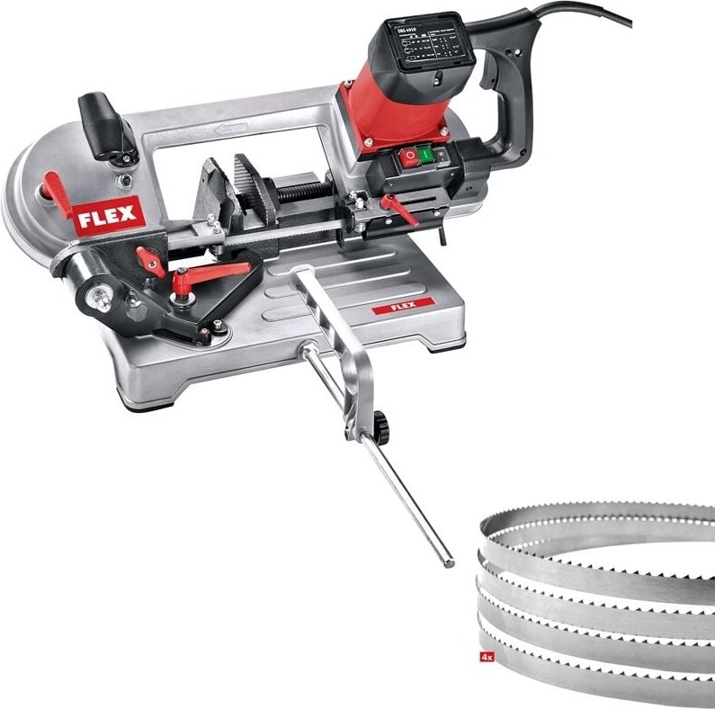 Flex Metall Bandsäge SBG 4910 inkl. 4 Bänder, Nachfolger d. SBG 4908