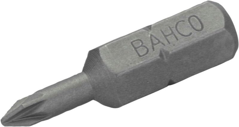 Bahco 1/4 Standard Schraubendreher Bits für PZ4-Pozidriv-Schrauben 25 mm - 10 Stk./Kunststoffbox