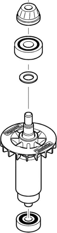 Makita 619737-4 Rotor Anker Baugruppe 18V Für Bhr Dhr 243