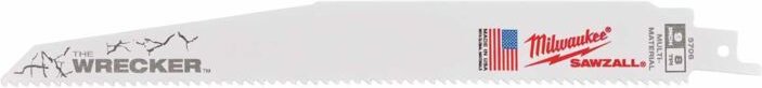 MILWAUKEE Säbelsägeblatt THE WRECKER 230 x 3,2 mm, VE 5