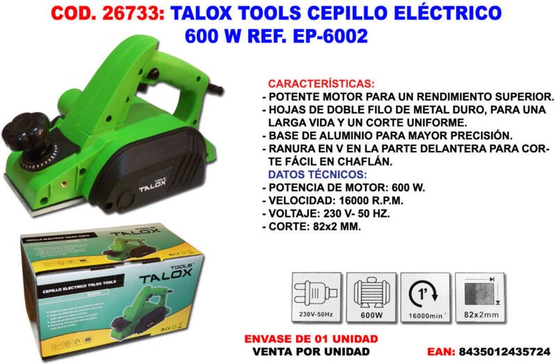 Talox Elektrobürste 600 w EP-6002