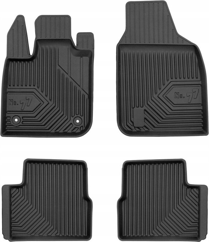 FIAT 500e 2 ab 2020- GUMMIMATTEN DURCH 77