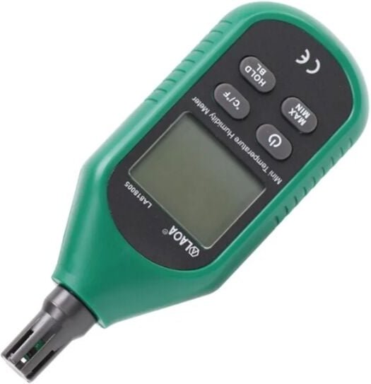 Dolaso - Digitales Temperatur- und Luftfeuchtigkeitsmessgerät, Haushaltstemperatur-Hygrometer-Thermometer, Industriequal...