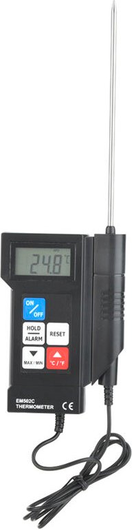 Eosnow EM502C Professionelles digitales elektronisches Thermometer, Lebensmittelthermometer mit Sonde