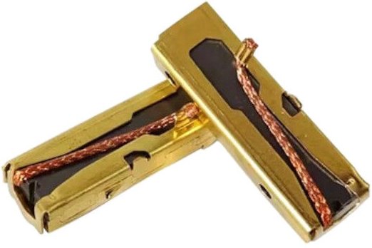 Trade-shop - 2x Motorkohlen Kohlebürsten Schleifkohlen 5,5x11x37mm kompatibel mit Festool ctm 36 e ac, ctm 36 e ac hd fl...