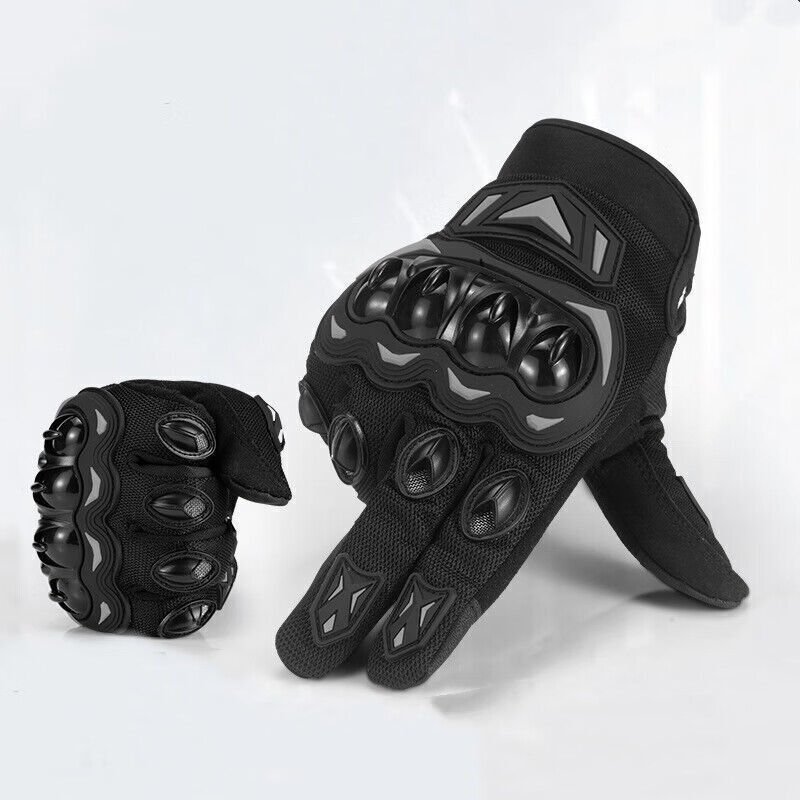 Motorradhandschuhe, Touchscreen-Handschuhe mit vollen Fingern für Motorradrennen, Mountainbiken, Klettern, Jagen, Motocr...