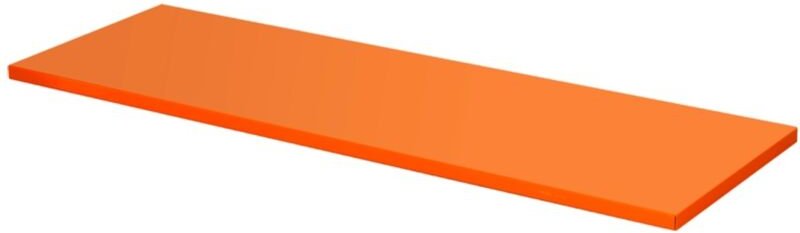 Bahco Stahlbodeneinlage für Werkbänke 1495WB, orange, 30 mm x 504 mm x 1800 mm