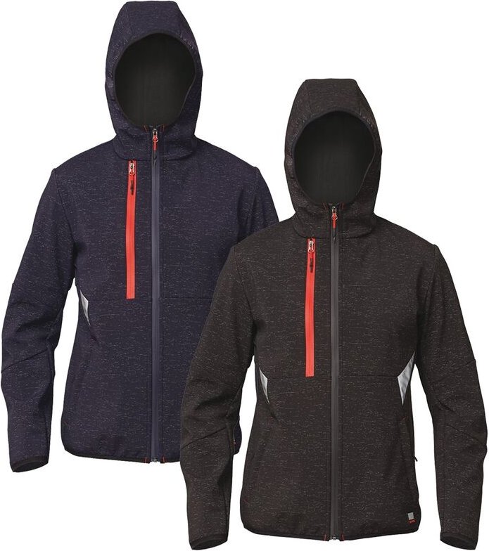 Finder Softshell Arbeitsjacke - l - Schwarze - Siggi