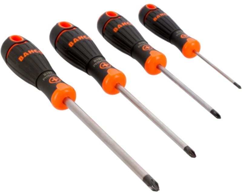 Fit Schraubendreher-Satz für Philipps-Schrauben - 4-tlg. - Bahco