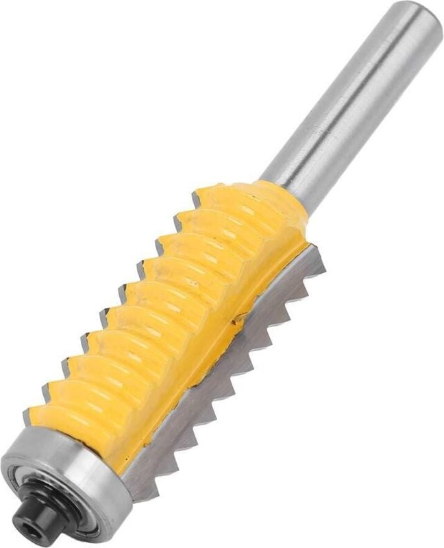 Fräser-Set, 8-Schaft-Holzfräser, Fräserschiene, umkehrbarer Fugenfräser, Holzfräser, Holzfräser mit Anti-Rückschlag-Desi...