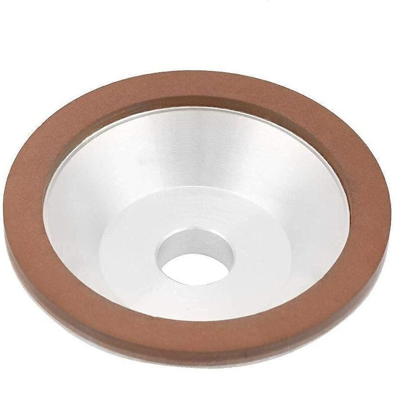 Diamantschleifscheibe in Schalenform, 100-mm-Diamantschleifscheibe, Schleifscheibe mit 180er Körnung, Schleifscheibe für...