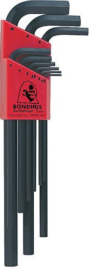 Set Langer Ambus 1,5-10 Mm, 9 Stück.