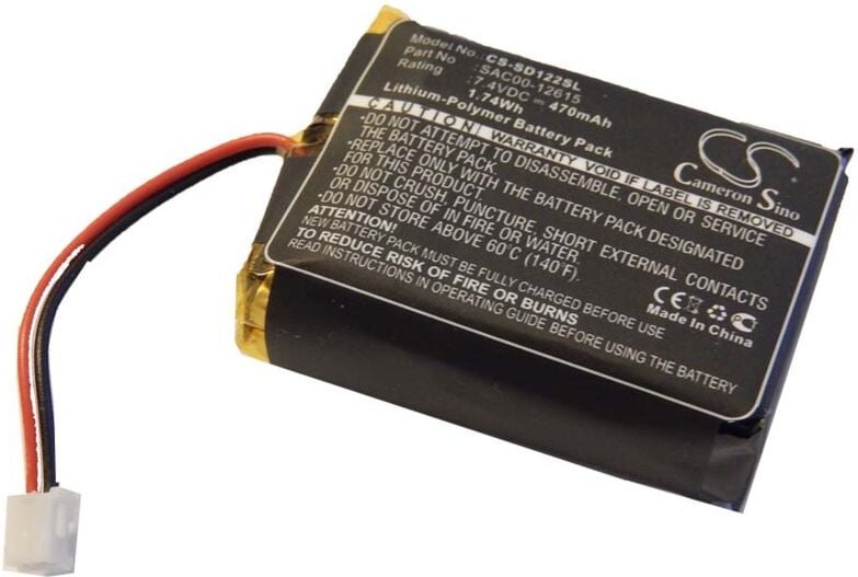 Vhbw - Akku kompatibel mit SportDog SD-1225 Transmitter Hundehalsband Hunde-Trainer (470 mAh, 7,4 v, Li-Polymer)