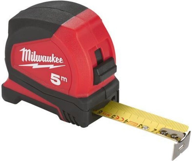 MILWAUKEE Premium-Bandmaß breit 5 m nicht-magnetisch, 33 mm breites Band