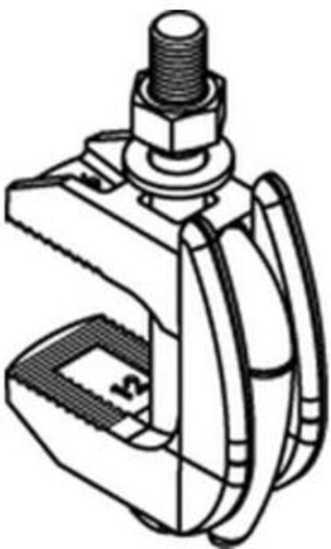 Lindapter - gt f 9 m 20 galvanisch verzinkt, komplett s