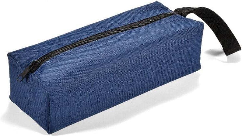 Wasserdichte Stofftasche mit Reißverschluss/Aufbewahrungstasche für kleine Schraubwerkzeuge, marineblau