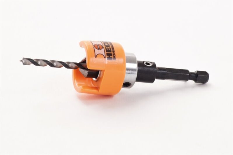 Heco Terrassendielenbohrer mit Holzspiralbohrer Ø4 mm