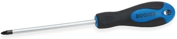 Standard-CrV-Schraubendreher, PZ2x125 mm DOGHER 348-PZ2-125
