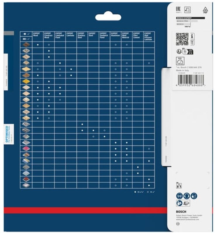 Bosch EXPERT Kreissägeblatt Wood, 210x30 mm, Z48