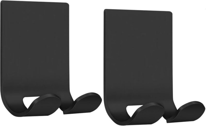 2er-Pack wasserdichter Rasiererhalter für die Dusche, Klebehaken, robuste Wandhaken, Handtuchhaken, Türhaken, Edelstahlh...