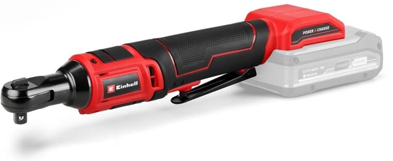 Einhell Akku-Ratschenschrauber TE-RW 18/60 Li-Solo Power X-Change (18 V, 60 Nm, 3/8"-Werkzeugaufnahme, Rechts-/Linkslauf...