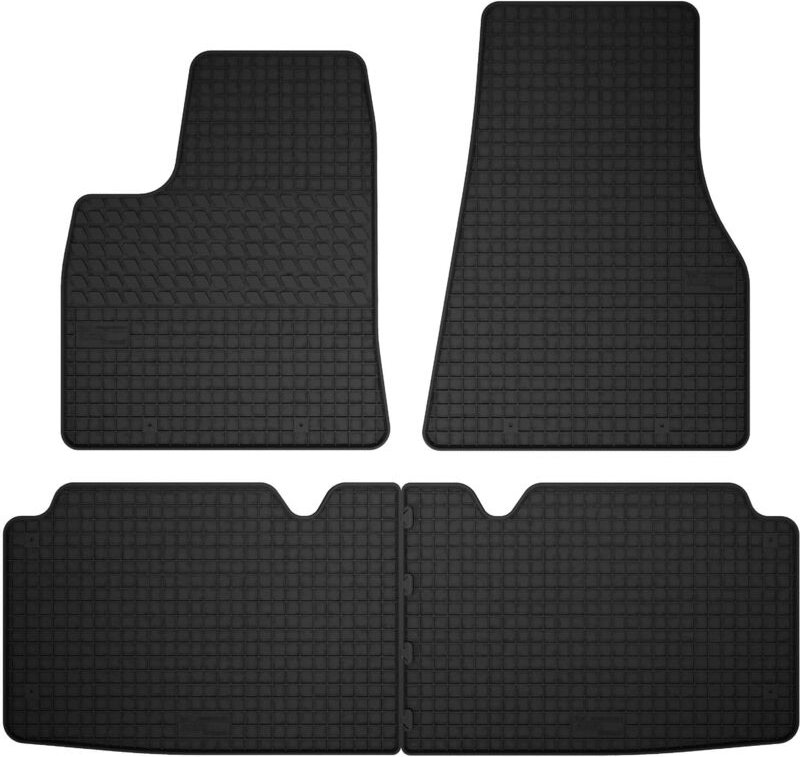Kompletter Gummimattensatz für Tesla Model SI Limousine (2012-2016)