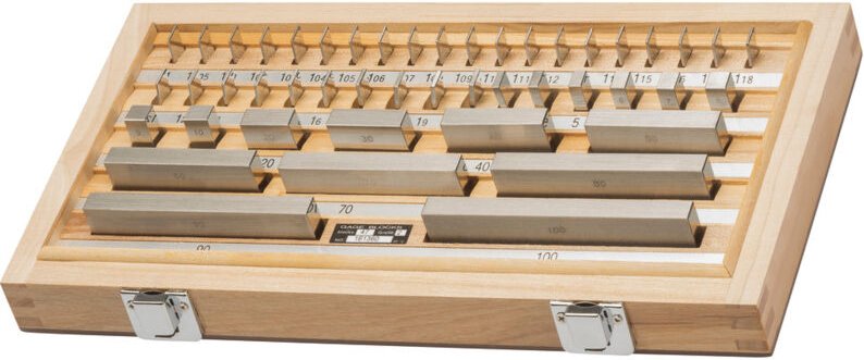 FP - Fortis Par.Endmaßsatz Stahl 47-teilig Gen.0